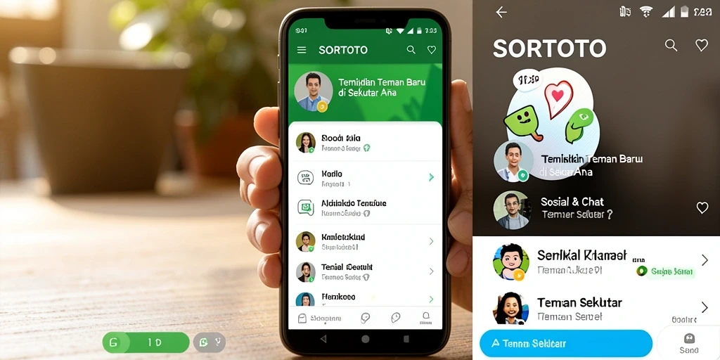 Tampilan antarmuka SORTOTO yang menarik dan mudah dinavigasi.